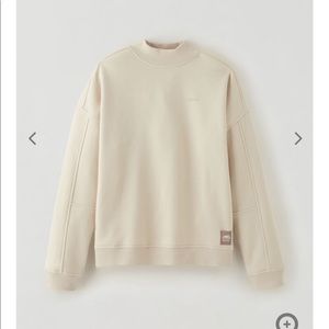 New - Roots Cloud Mock Neck Sweatshirt